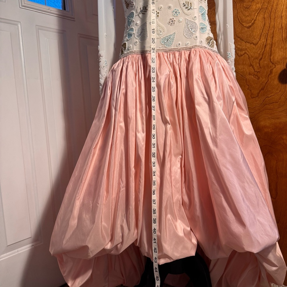 Victoria Royal Ltd Pink and White Prom Dress - Picture 5 of 13